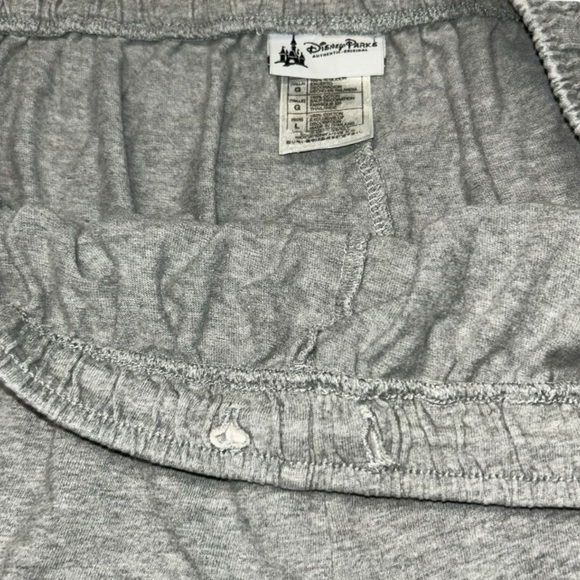 Disney Parks Gym Mickey Mouse Shorts Adult Medium Gray Disney World 100% Cotton - Picture 9 of 10